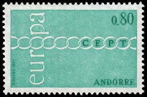 Andorra - French Administration - Scott 206 - Mint-Never-Hinged