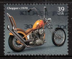 US Sc #4087 2006 motorcycle Chopper 1970