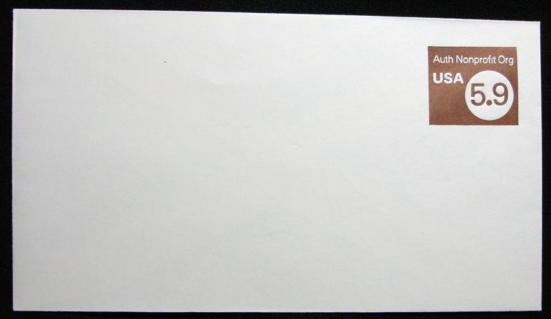 US #U591 Unused, Entire Envelope, Non. Prof SCV $.35 L13