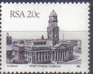 SOUTH AFRICA, 1982, MNH 20c, 4th Definitive Series, Architecture.