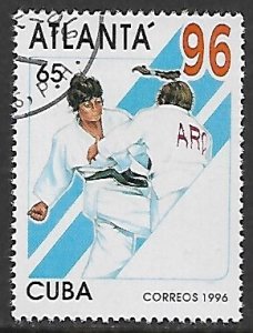 Cuba # 3666 - Women's Judo - unused CTO.....{R5}