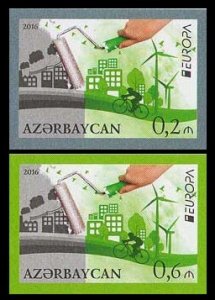 2016 Azerbaijan 1140-41b Europe CEPT (edition 200) 70,00 €