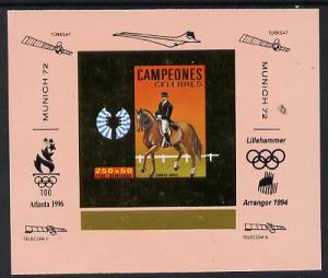 Equatorial Guinea 1972 Munich Olympics Show Jumping #4 in...