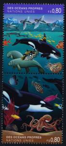 United Nations Geneva 215a MNH Whales, Fish, Marine Life