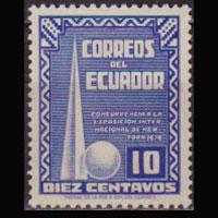 ECUADOR 1939 - Scott# 390 World Fair 10c LH
