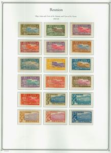 French Colonies - REUNION ISLAND 1885-1939 Fabulous MINT COLLECTION very high cv