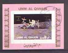 Umm Al Qiwain 1972 History of Space #2 individual imperf ...