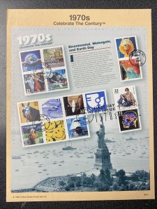 FDC 3189 Celebrate The Century Frost Day Of Issue 1970s USPS