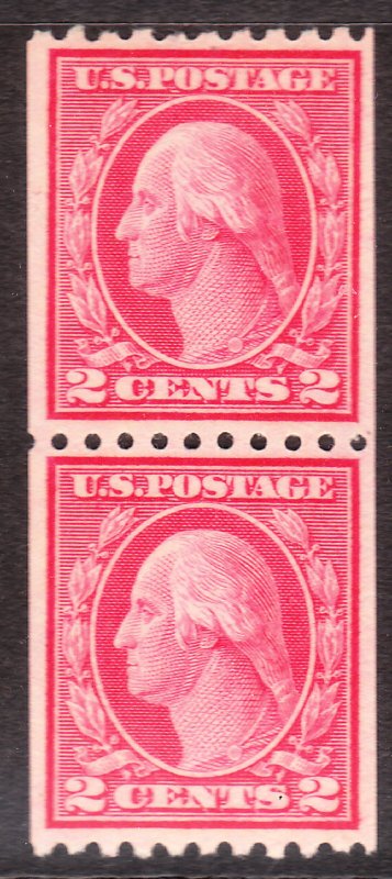 MOstamps - US #487 Mint OG NH Coil Pair - Lot # MO-902 SCV $65