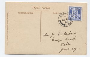 1944 Guernsey 2 1/2d N3 occupation stamp on first day card [6578.2]