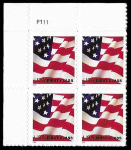 PCBstamps  US #3621 PB $1.48(4x(37c))Flag, perf 11.25x11, MNH, (PB-1a)