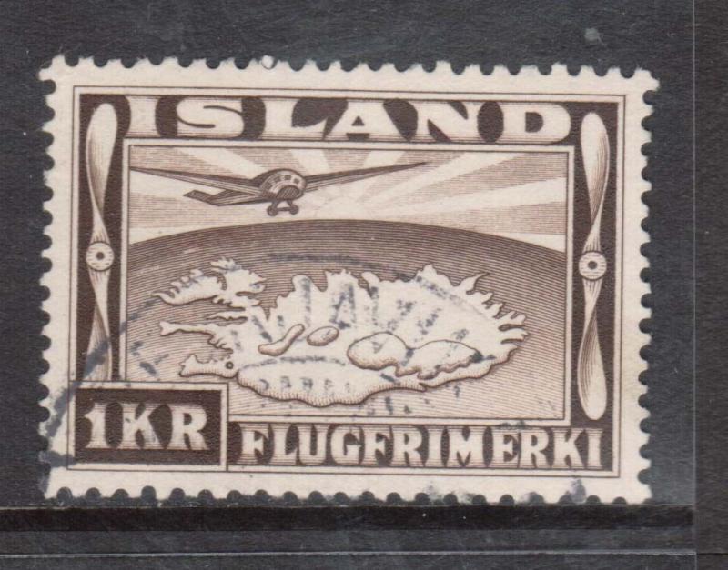 Iceland #C19 VF Used