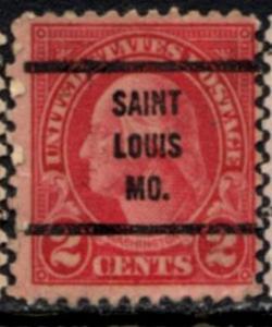 US Stamp #634x63 - George Washington - Regular Issue 1926-34 Precancel