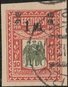 Estonia, #B3  Used  From 1920