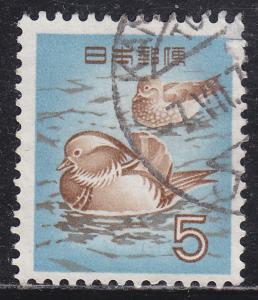 Japan 611 Mandarin Ducks 1955