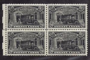 E19 Mint,OG,NH... Block of 4... SCV $4.80