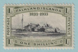 FALKLAND ISLANDS 72 MINT HINGED OG* NO FAULTS VARIETY LINES UNDER 1833