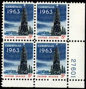 US  - 1240 - Plate Block - MNH - SCV-1.00