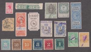 FANTASTIC REVENUE LOT: 50++ STAMPS incl German East Africa Brazil Estonia NICE!!