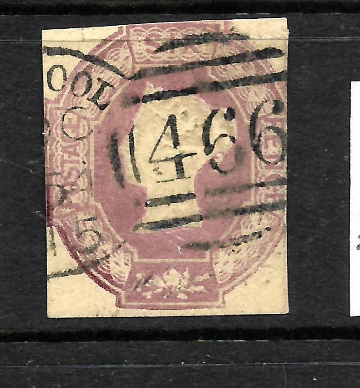 GREAT BRITAIN  1847-54  6d  DULL LILAC    QV    FU    SG 59