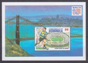 1994 Dominica 1864/B267 1994 FIFA World Cup in USA 6,00 €