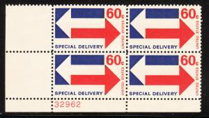 United States E23 - FVF MNH Plate Block - Plate 32962 LL