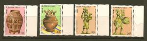 Burkina Faso (Upper Volta) #739-42 Artifacts MNH