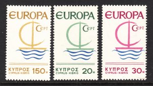 Cyprus 275-277 Europa MNH VF