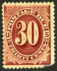 U.S. #J20 MINT NG THIN