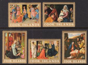 Cook Islands 170-174 Christmas MNH VF