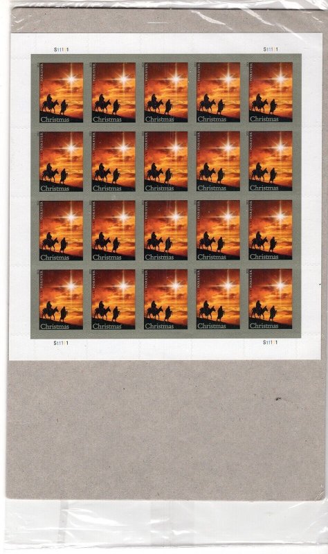 Holy Family Christmas Stamp-Sheet of 20 Forever Stamps Scott 4813-USPS Sealed
