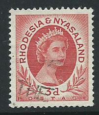 Rhodesia & Nyasaland SG 5  Fine Used