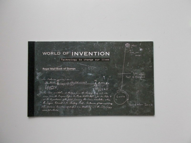 2007 DX38 World of Invention Prestige Booklet Complete Face £12.27 Cat £24