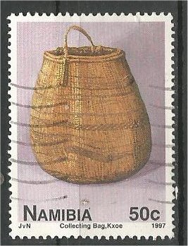 NAMIBIA, 1997, used 50c, Pottery . Scott 830