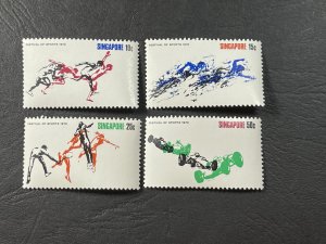SINGAPORE # 122-125--MINT NEVER/HINGED----COMPLETE SET-----1970