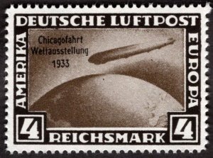 1933, Germany, Graf Zeppelin, MNH, REPRINT, Sc C45