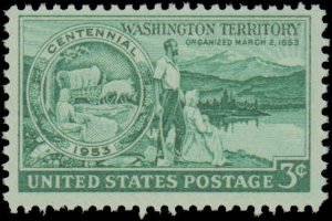 United States #1019, Complete Set, 1953, Never Hinged