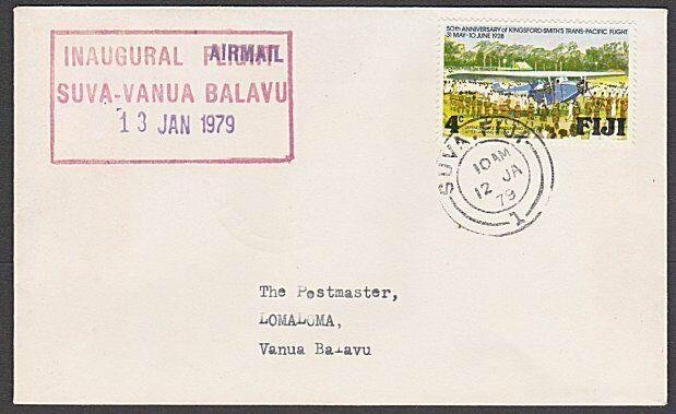 FIJI 1979 First flight cover Suva to Vanua Balavu..........................54493