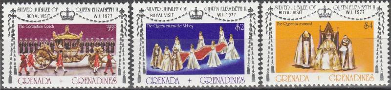 Grenada Grenadines #237-9 MNH