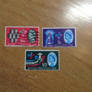 Great Britain  # 387p-89p  Used