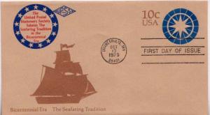 United States, First Day Cover, Postal Stationery, Ships