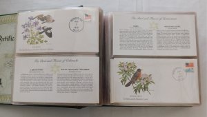 1978 National Audubon Society Fleetwood Event Covers 50 State Birds & Flowers