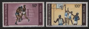 CENTRAL AFRICAN REPUBLIC, C71-C72  MINT HINGED   SET