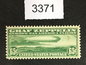 MOMEN: US STAMPS # C13 MINT OG NH GRAF ZEPPELIN LOT #H 3371