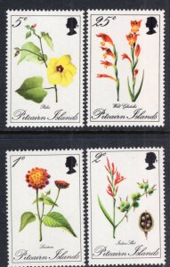 Pitcairn Islands 110-113 Flowers MNH VF