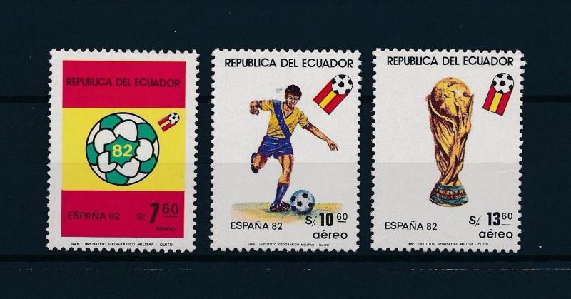 [59368] Ecuador 1981 World Cup Soccer Football Spain MNH