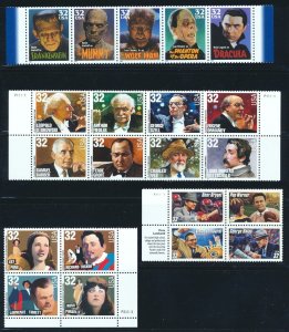 US 1997 Comm Year Set, w/MOUNTS - 103 stamps incl. 4 sheets Mint NH, see scans 