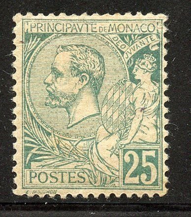 Monaco # 20, Mint Hinge