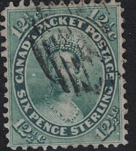 Canada SC# 18 Used / Fairly Well Centered For Issue - S17686