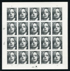 3943 Greta Garbo Sheet of 20 37¢ Stamps